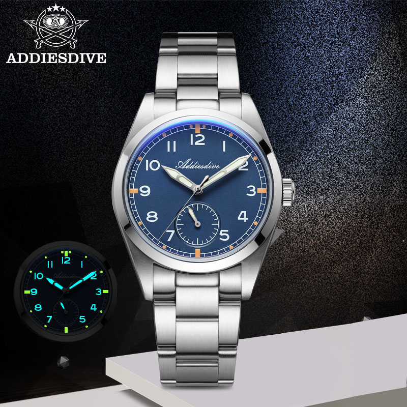 Luxury Watch For Men - ADDIESDIVE 36mm 남성용 쿼츠 시계 100m