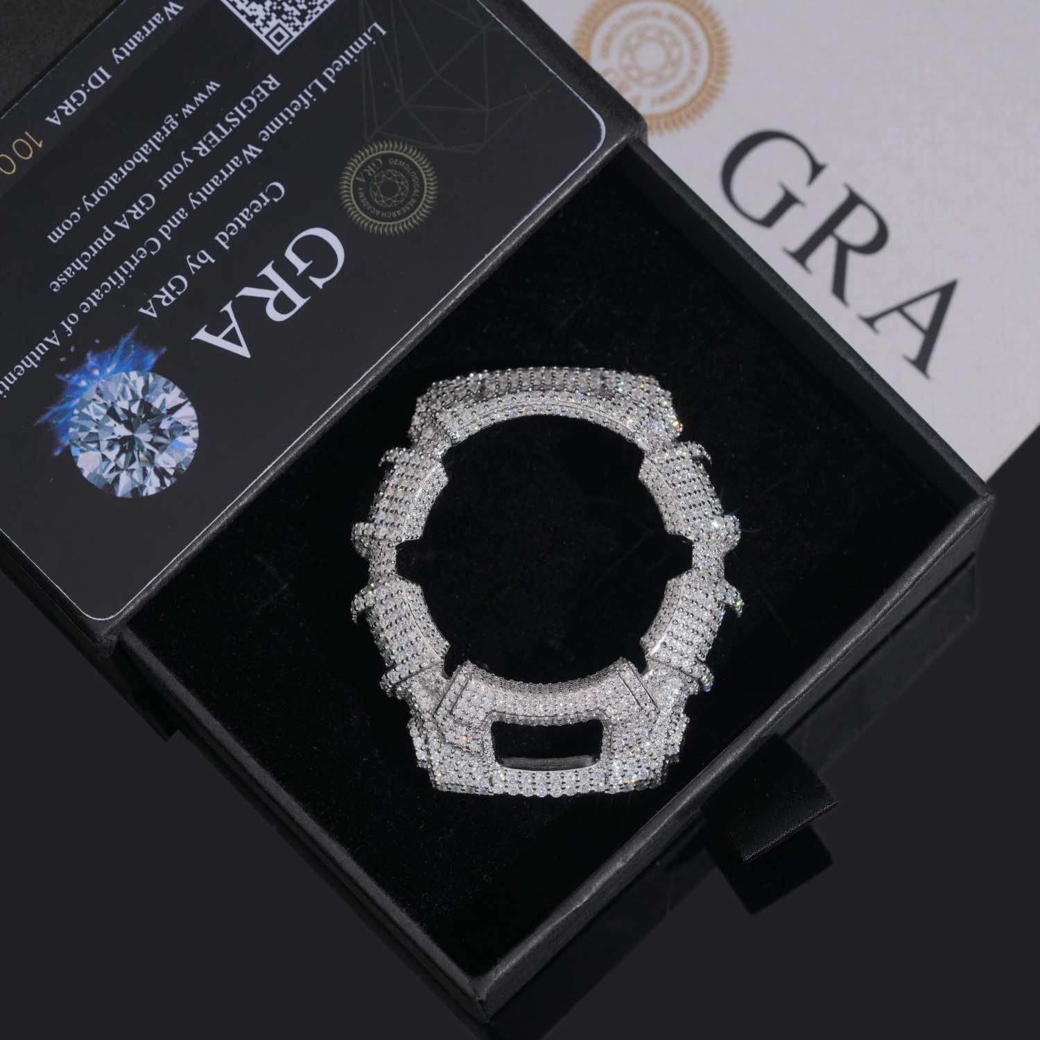 Luxury Watch Level - GRA 아이스드 아웃 G-쇼크 시계 케이스