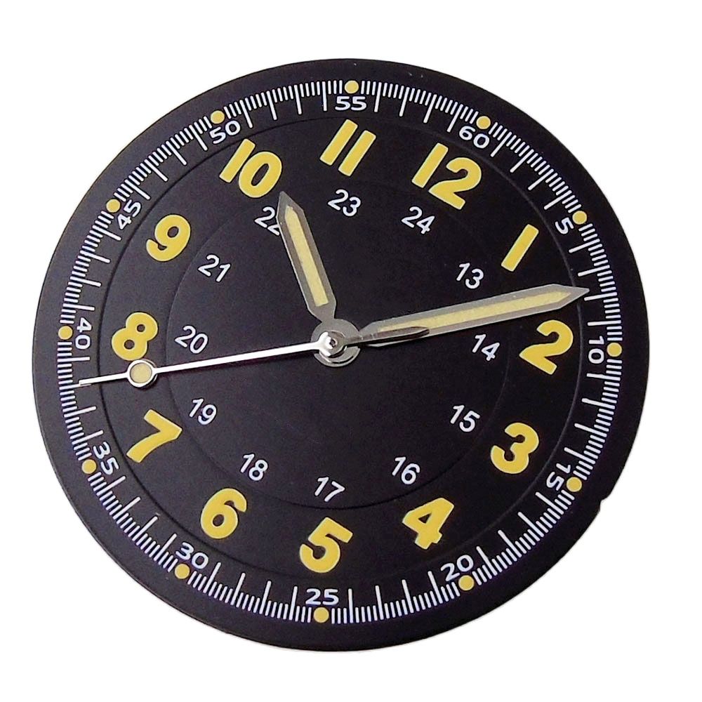 Automatic Pilot Watch - 클래식 29mm 파일럿 스타일 시계 다이얼