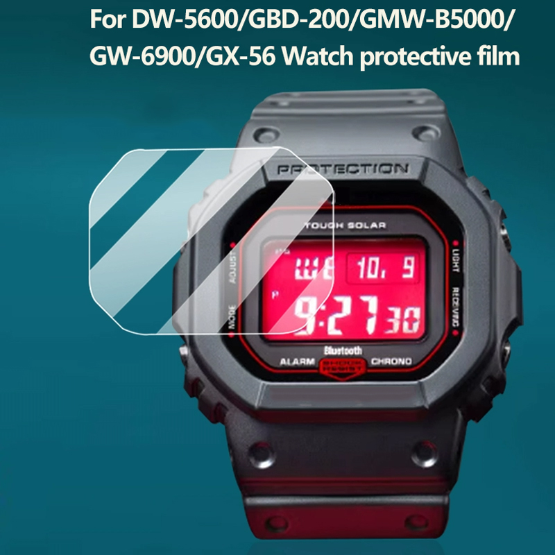 Luxury Watch Casio - 카시오 DW-5600/GBD-200/GMW-B5000/GW-6900/GX-56 시계 유리 강화 필름