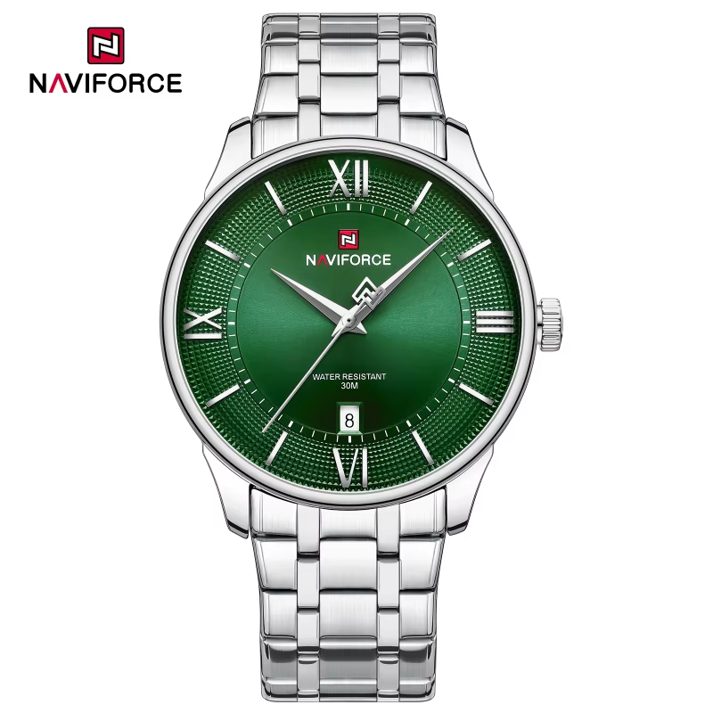 Quiet Luxury Watch Men - NAVIFORCE 남성 패션 쿼츠 심플 시계