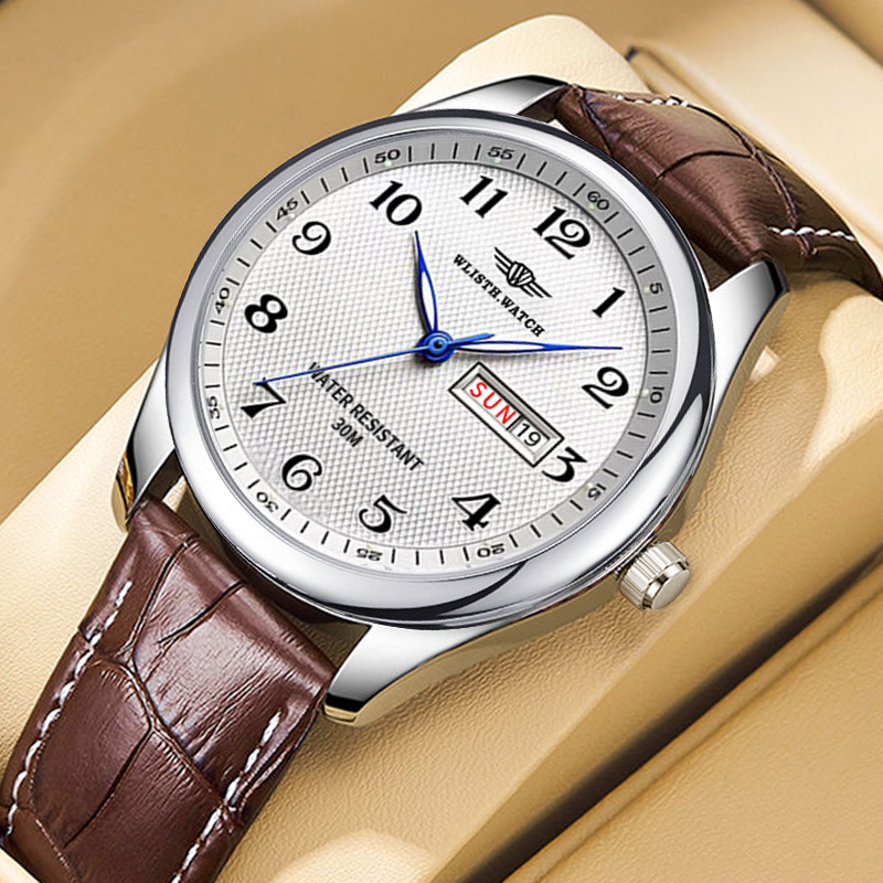 Luxury Watch Mockup - WLISTH 럭셔리 브랜드 남자 시계 쿼츠