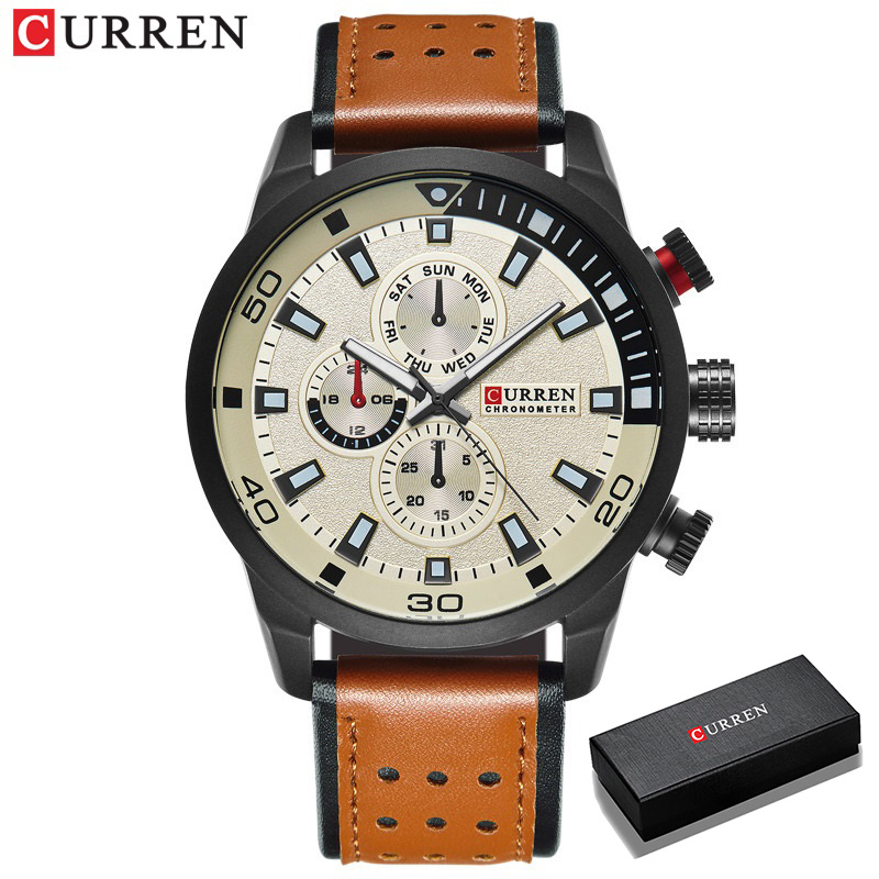 Luxury Watch Holder For Men - 2017 CURREN 세련된 남성 시계, 럭셔리