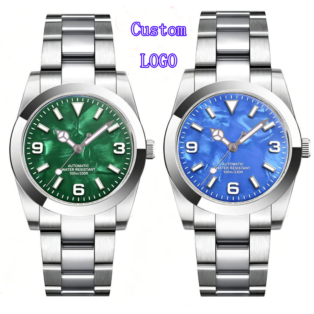 Luxury Watch Dial - 커스텀 로고 시계 36mm 39mm 자개