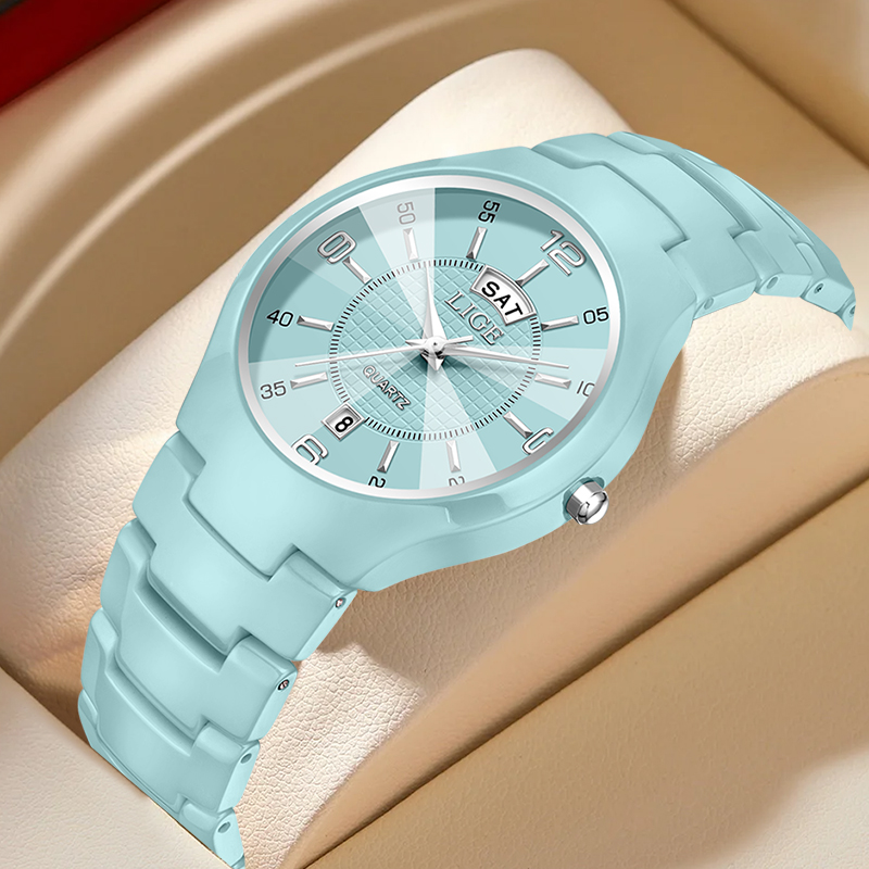 Luxury Watch Dial - LIGE 럭셔리 우아한 쿼츠 여성 시계