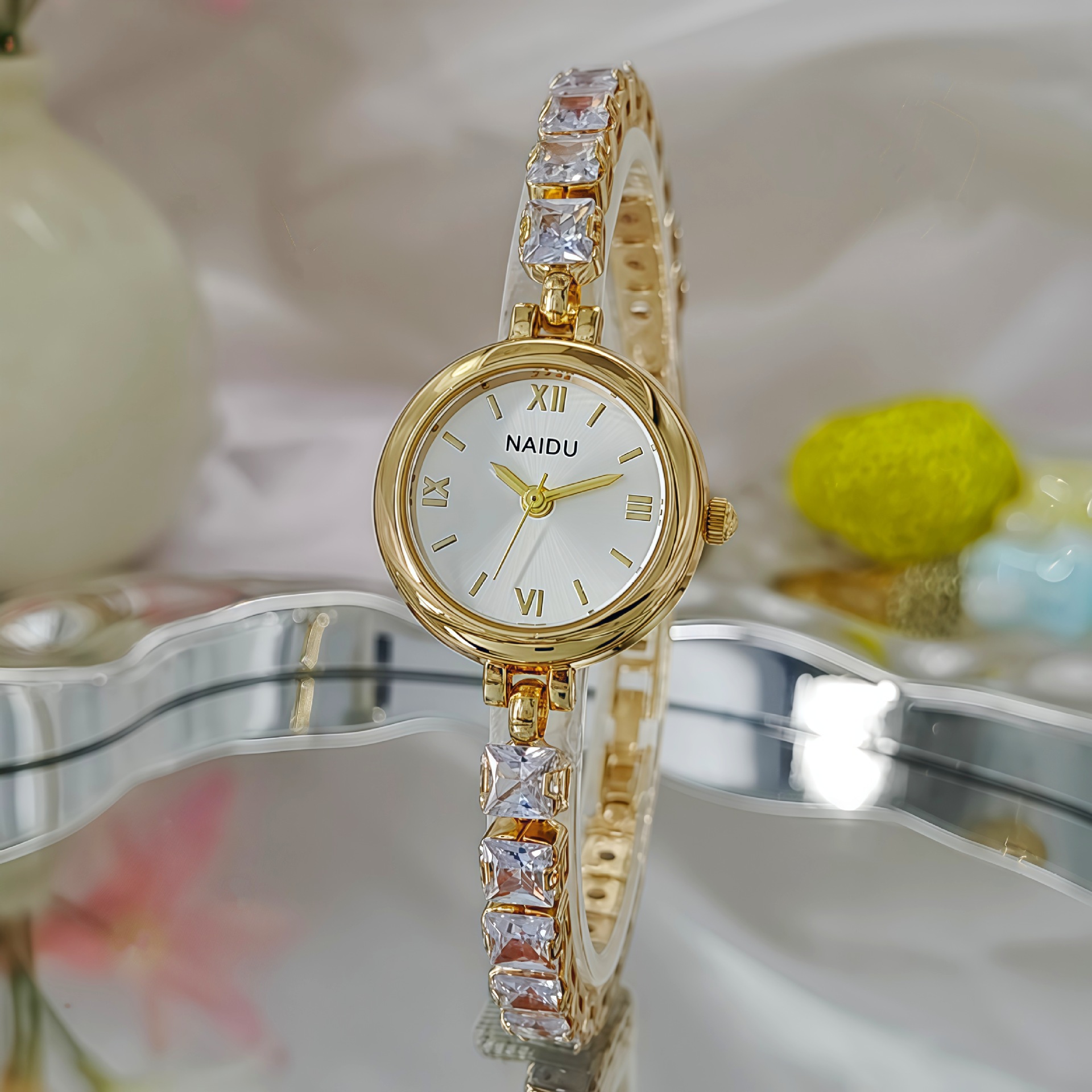 Luxury Watch Level - 여성을 위한 새로운 패션 다이아몬드 장식