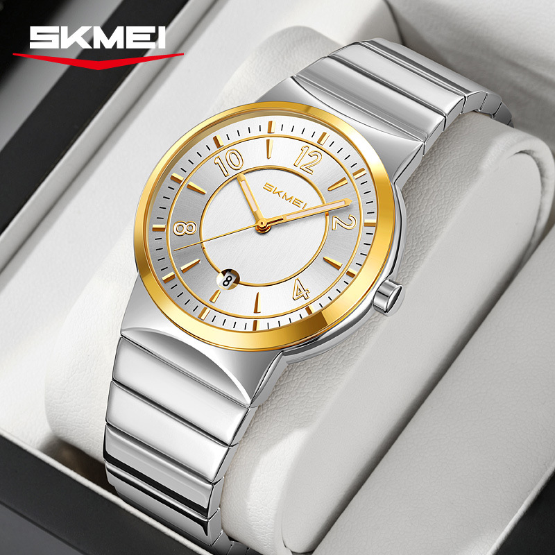 Luxury Watch For Men - 9401 고급 남성용 스틸 밴드 시계