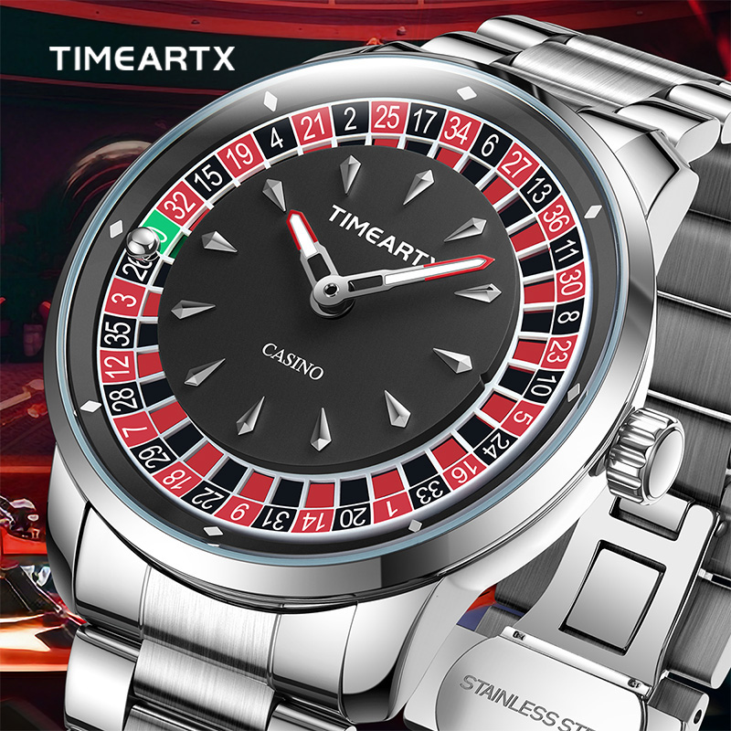 Luxury Watch Mockup - 타임아트엑스 브랜드 새 럭셔리 쿼츠 시계
