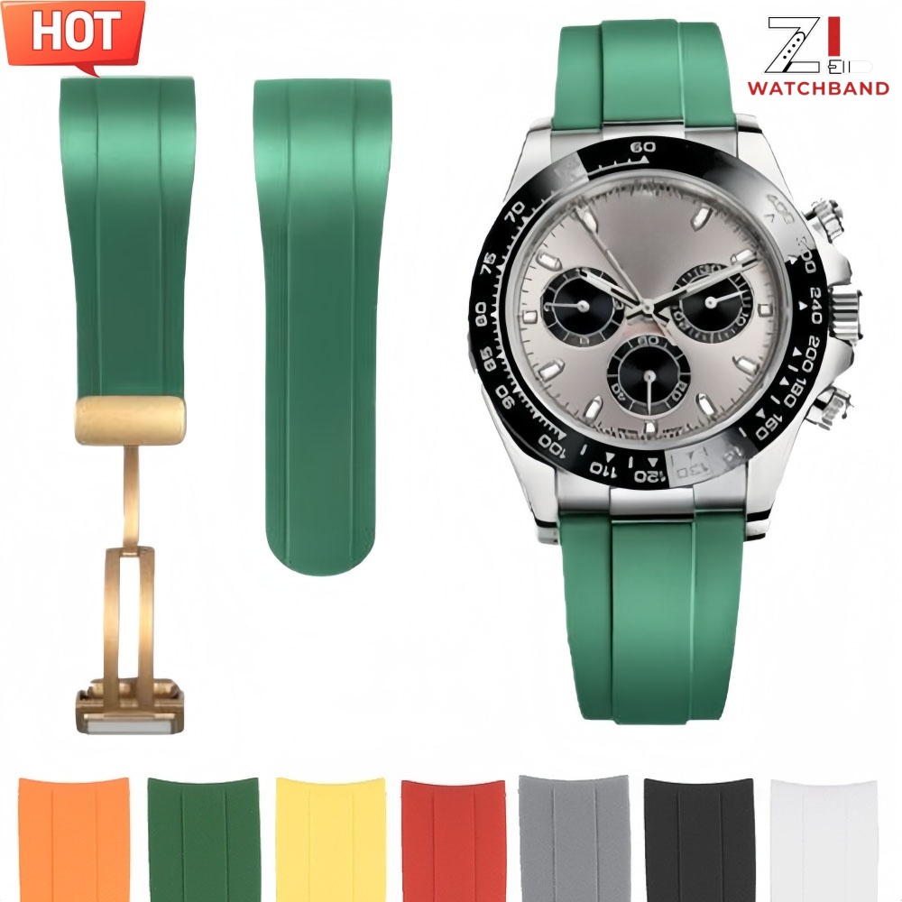 Luxury Watch Rolex - 롤렉스 22mm 고무 스트랩 서브마리너 실리콘