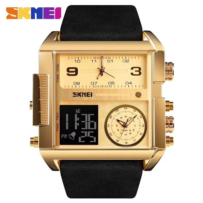 Luxury Watch Holder For Men - SKMEI 남성용 쿼츠 무브먼트 시계 시계