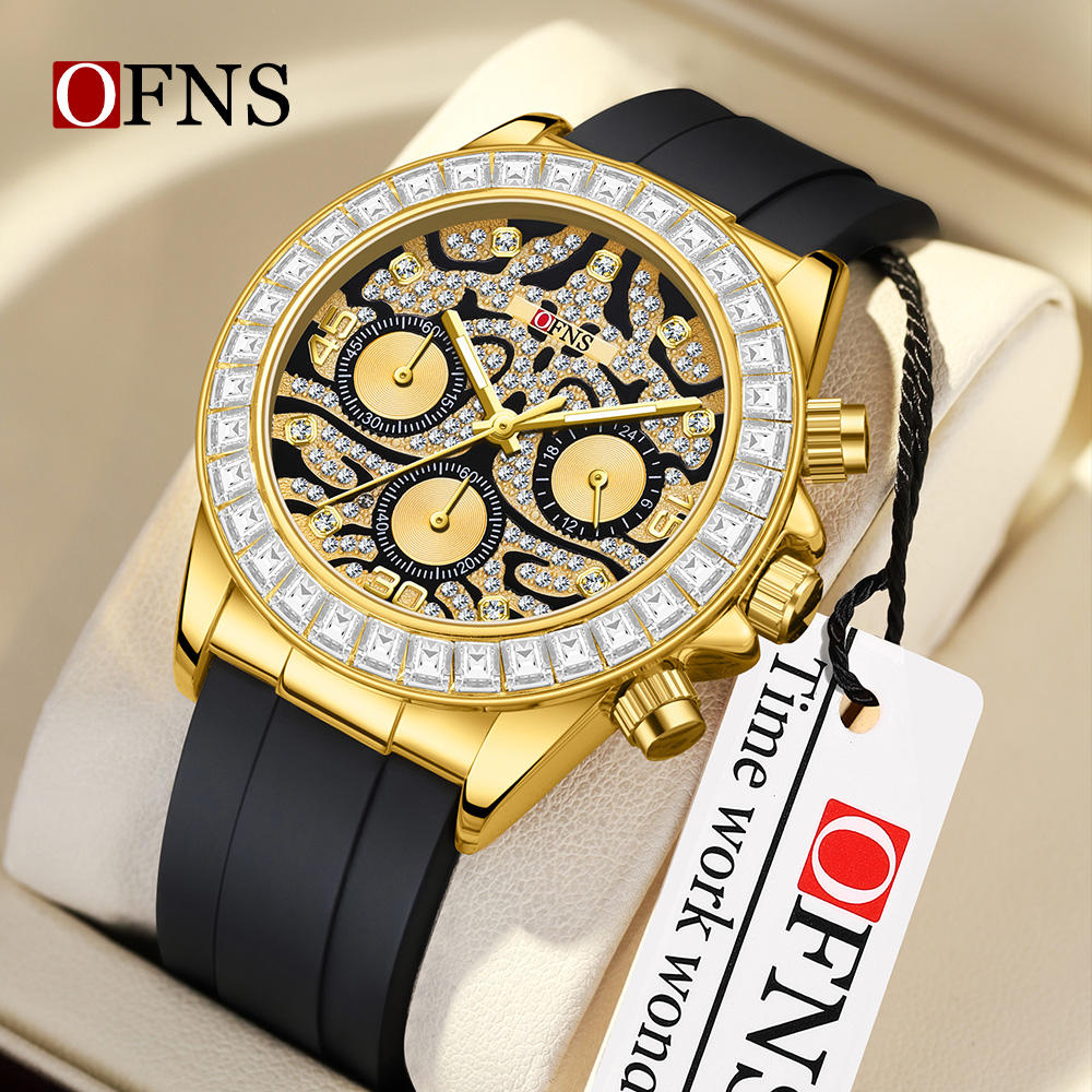 Luxury Watch Trends 2025 - OFNS 7111 비즈니스 남성용 3안 6핀