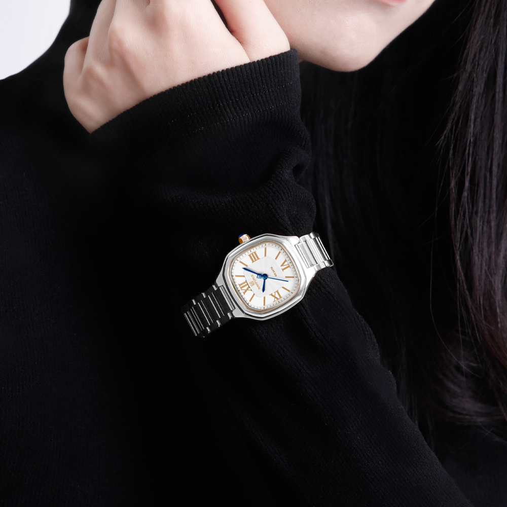 NAVIFORCE 럭셔리 여성용 시계 스퀘어 다이얼 쿼 - Luxury Watch Casio 리뷰 및 가격