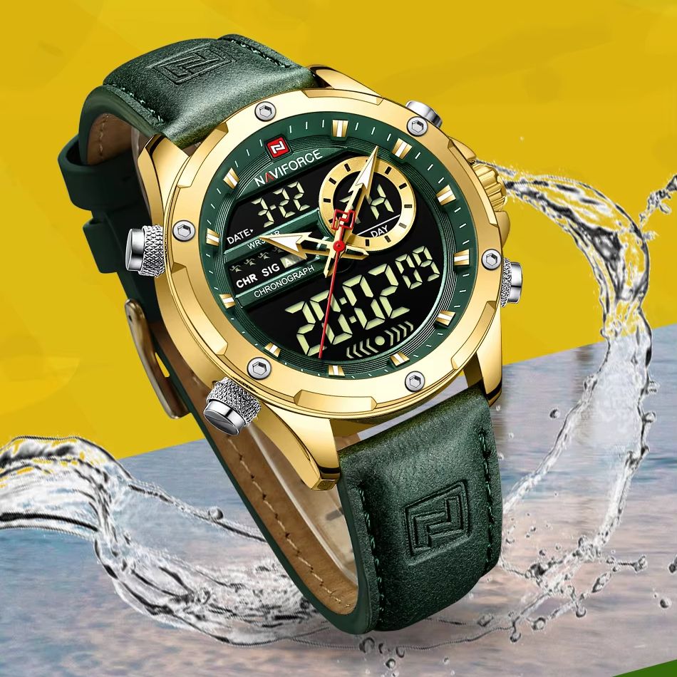 Naviforce Mens 손목 시계 2022 최고 브 - Luxury Watch Holder For Men 리뷰 및 가격