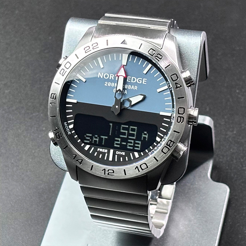 NORTH EDGE 남성용 다이브 시계 군용 고급 풀  - Compass Watch Luxury 리뷰 및 가격