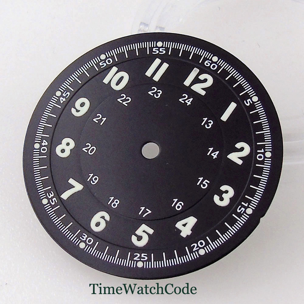 클래식 29mm 파일럿 스타일 시계 다이얼 페이스 +  - Automatic Pilot Watch 리뷰 및 가격