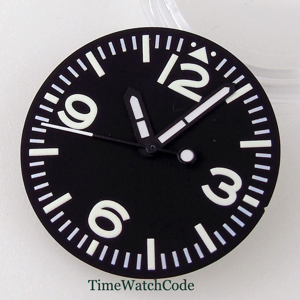 클래식 29mm 파일럿 스타일 시계 다이얼 페이스 +  - Automatic Pilot Watch 리뷰 및 가격