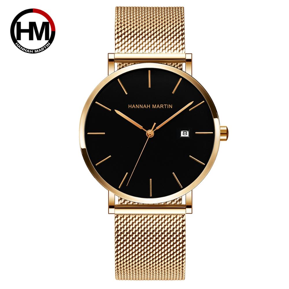 일본 석영 달력 운동 울트라 얇은 클래식 골든 블랙 스 - Luxury Watch Japan Brand 리뷰 및 가격