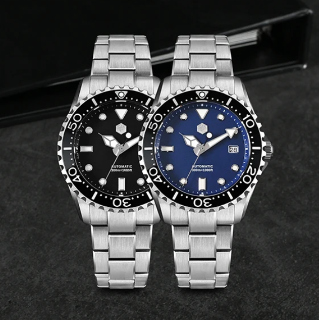 산 마틴 남성용 자동 시계 40mm 기계식 손목시계 다 - Luxury Watch G Shock 리뷰 및 가격
