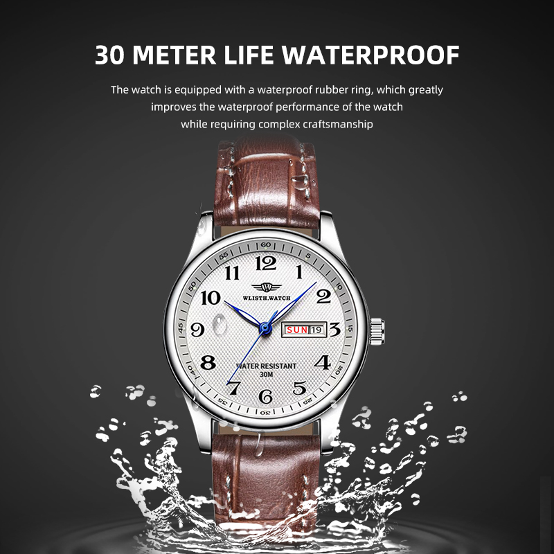 WLISTH 럭셔리 브랜드 남자 시계 쿼츠 시계 아랍어 - Luxury Watch Mockup 리뷰 및 가격
