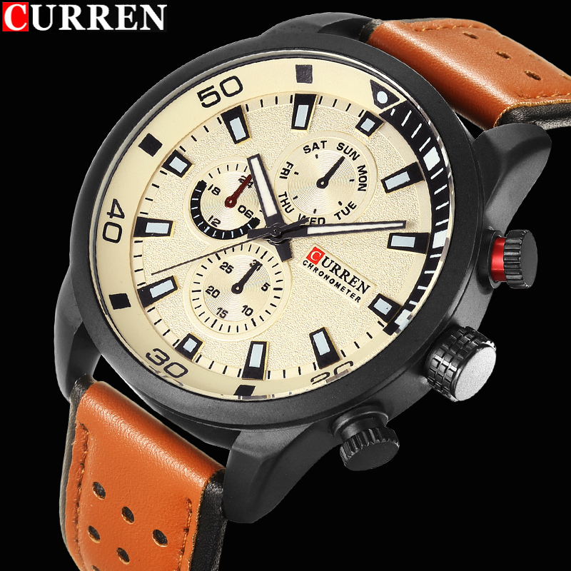 2017 CURREN 세련된 남성 시계, 럭셔리 브랜드 - Luxury Watch Holder For Men 리뷰 및 가격