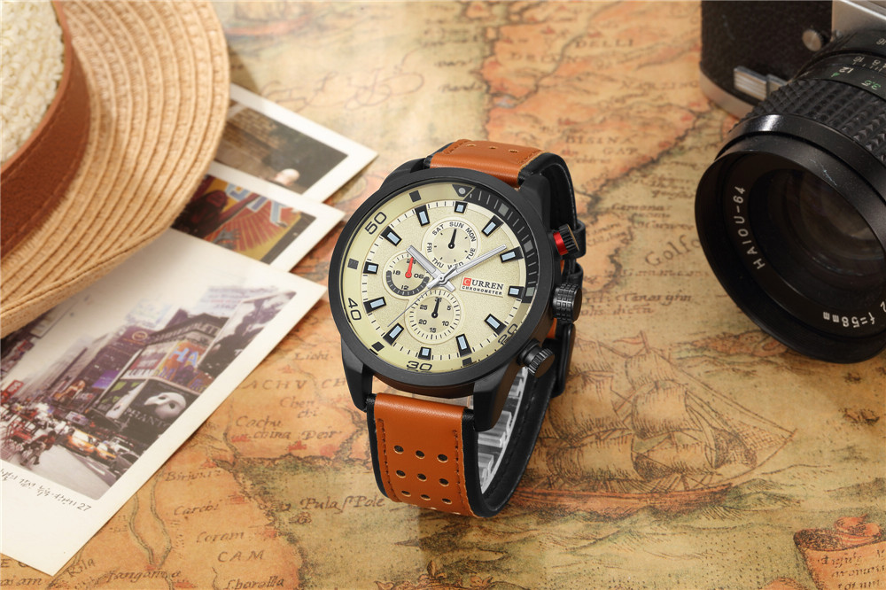 2017 CURREN 세련된 남성 시계, 럭셔리 브랜드 - Luxury Watch Holder For Men 리뷰 및 가격