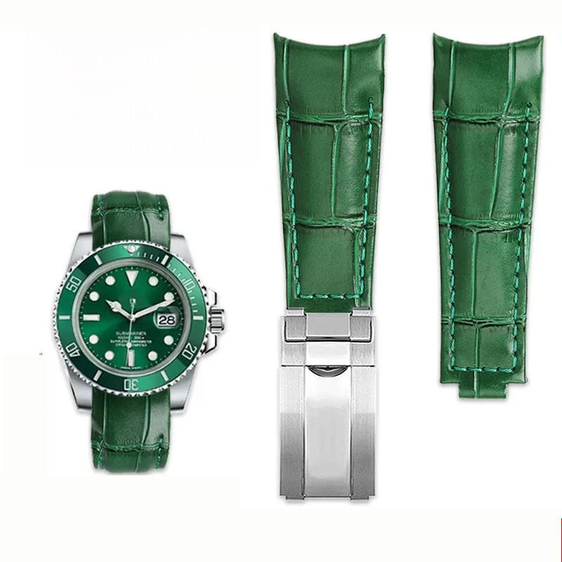 오리지널 스타일 곡선형 엔드 시계 스트랩 20mm 롤렉 - Luxury Watch Rolex 리뷰 및 가격