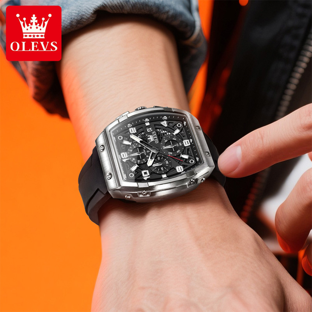 OLEVS 남성 시계 2976 럭셔리 패션 토노 쿼츠  - Luxury Watch Mockup 리뷰 및 가격