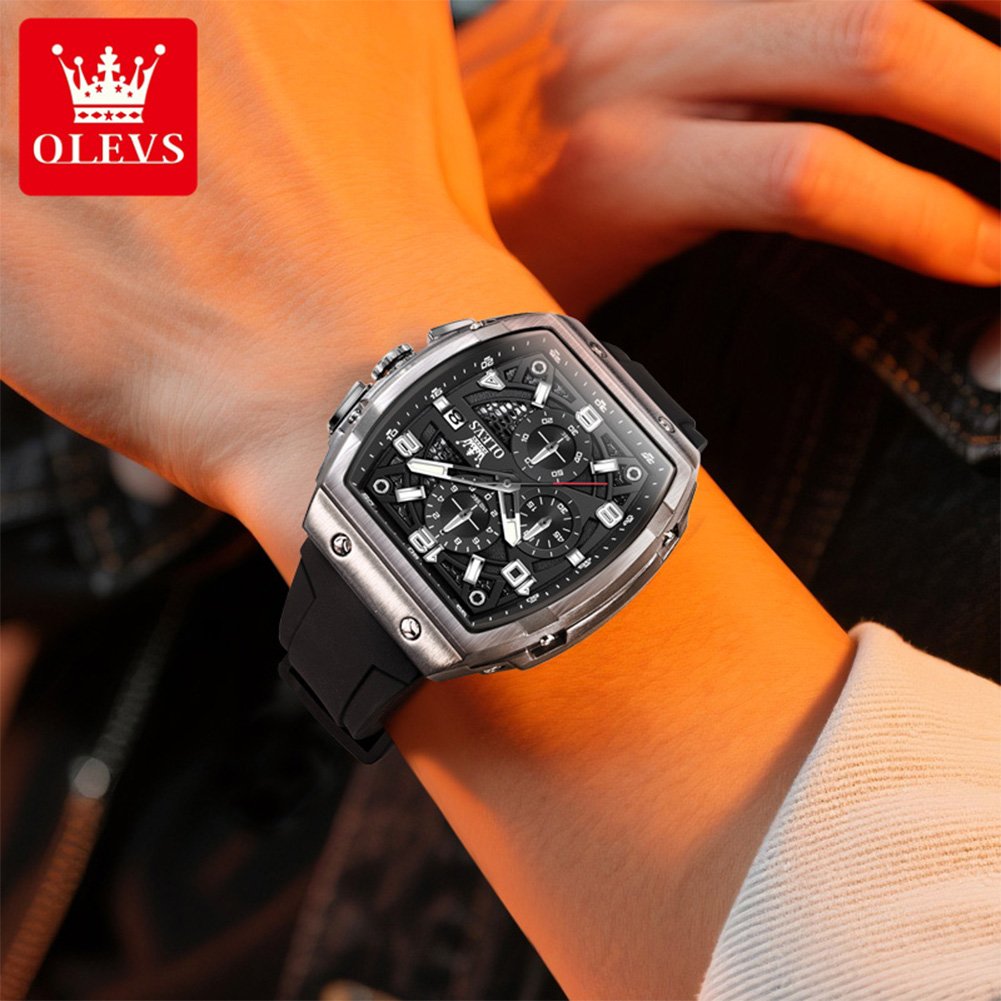 OLEVS 남성 시계 2976 럭셔리 패션 토노 쿼츠  - Luxury Watch Mockup 리뷰 및 가격