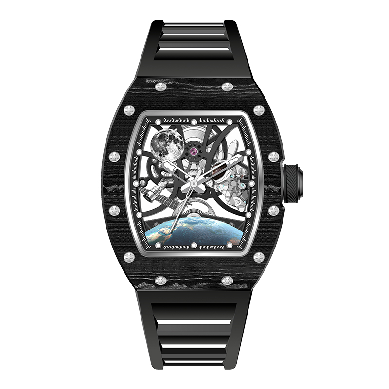 배럴 홀로우 메카니컬 시계 남성용 리차드 야광 캘린더  - Luxury Watch Trading 리뷰 및 가격