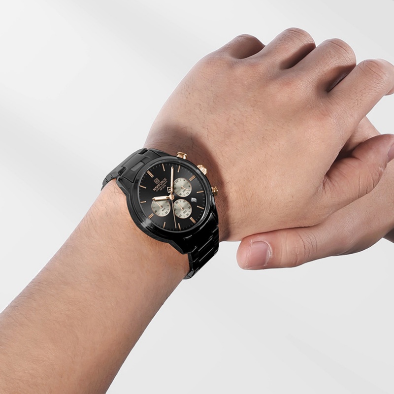NAVIFORCE 남성용 쿼츠 크로노그래프 시계 방수  - Luxury Watch For Men 리뷰 및 가격