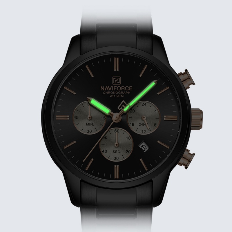 NAVIFORCE 남성용 쿼츠 크로노그래프 시계 방수  - Luxury Watch For Men 리뷰 및 가격
