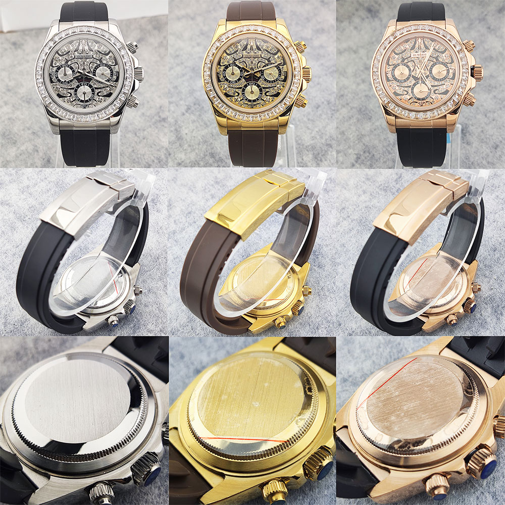 39mm 남성용 시계 VK63 무브먼트 쿼츠 크로노그래 - Luxury Watch Dial 리뷰 및 가격