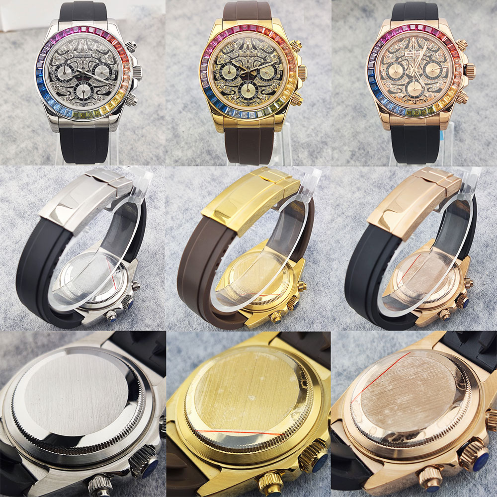 39mm 남성용 시계 VK63 무브먼트 쿼츠 크로노그래 - Luxury Watch Dial 리뷰 및 가격