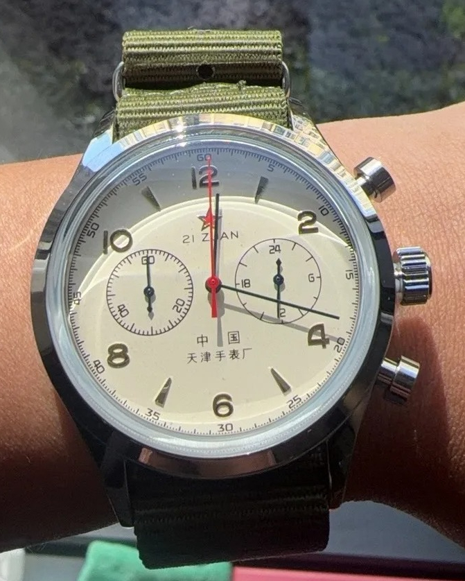 남성용 시계 1963 파일럿 오토매틱 시계 42mm 방 - Automatic Pilot Watch 리뷰 및 가격