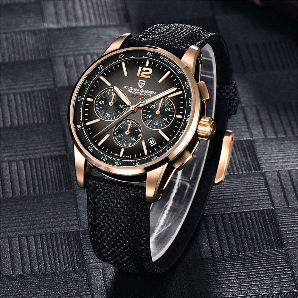 파가니 디자인 신형 남성 시계 41mm 크로노그래프 1 - Luxury Watch Mockup 리뷰 및 가격
