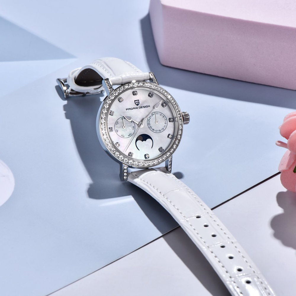 PAGANI DESIGN 여성용 쿼츠 시계 Mop 다이 - Luxury Watch Dial 리뷰 및 가격