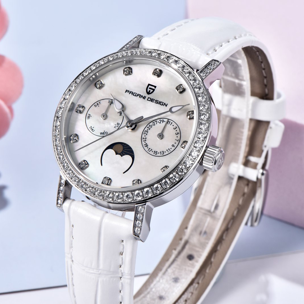 PAGANI DESIGN 여성용 쿼츠 시계 Mop 다이 - Luxury Watch Dial 리뷰 및 가격