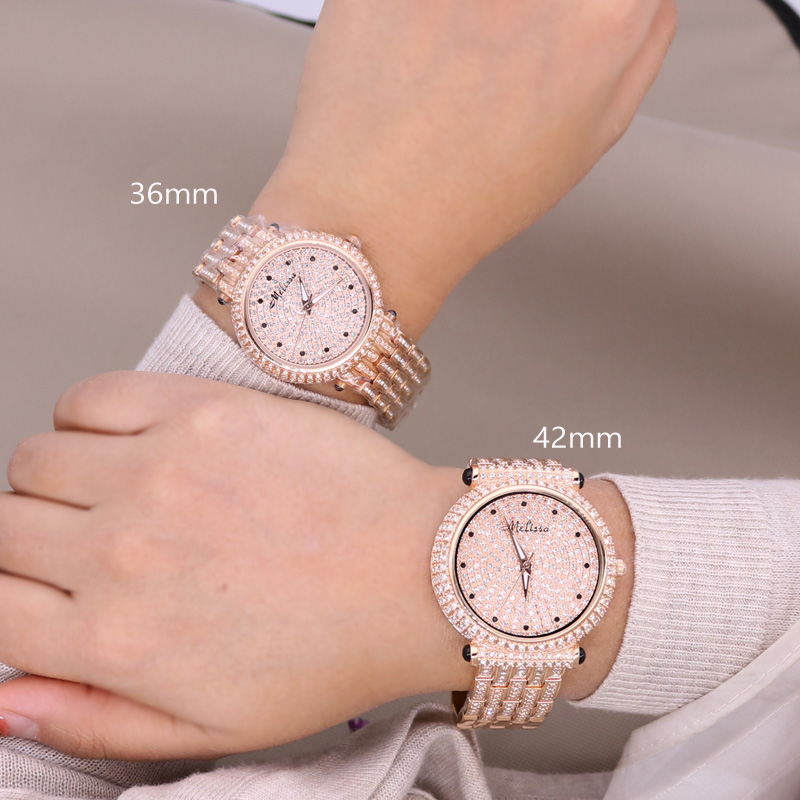 판매!!! 할인 멜리사 세라믹 크리스탈 회전 장미 동백 - Luxury Watch Sale 리뷰 및 가격