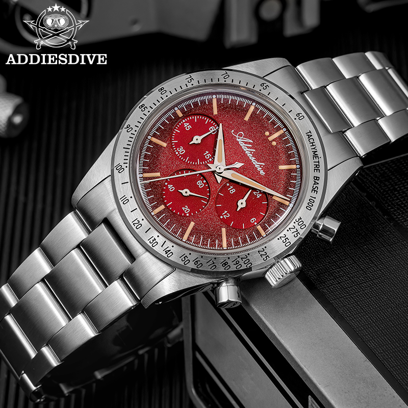 ADDIESDIVE AD2552 크로노그래프 버블 미러 - Luxury Watch Level 리뷰 및 가격