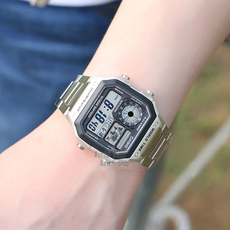 카시오 시계 폭발 시계 남성 세트 브랜드 럭셔리 LED - Luxury Watch Casio 리뷰 및 가격