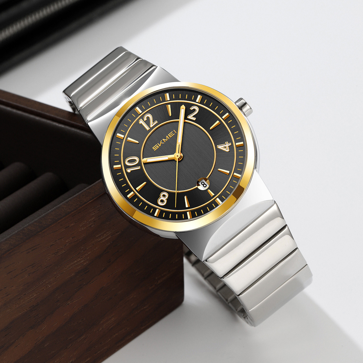 9401 고급 남성용 스틸 밴드 시계 오리지널 비즈니스 - Luxury Watch For Men 리뷰 및 가격