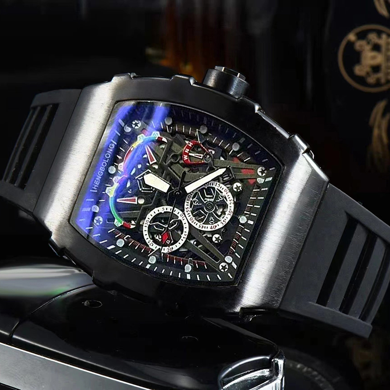 남성용 대형 다이얼 쿼츠 스포츠 사각 야광 시계 (해외 - Luxury Watch Trading 리뷰 및 가격