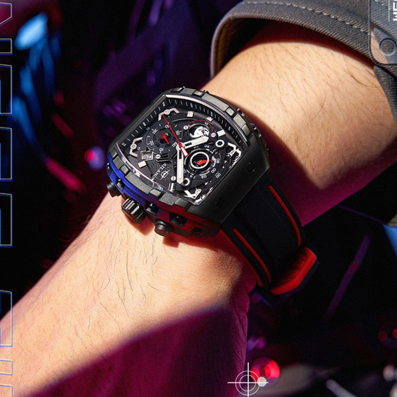 AILANG 남성용 방수 고무 스트랩 시계, 럭셔리 트 - Luxury Watch Trends 2025 리뷰 및 가격