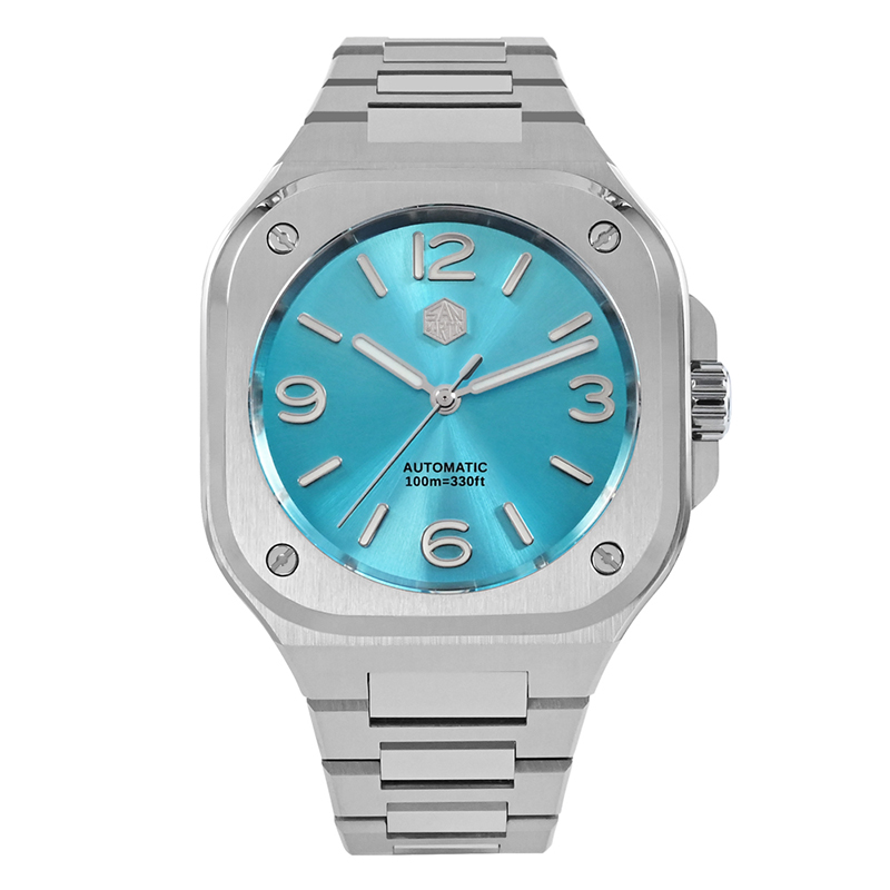 산 마틴 남자 자동 시계 40MM 럭셔리 시계 광장 기 - Luxury Watch G Shock 리뷰 및 가격
