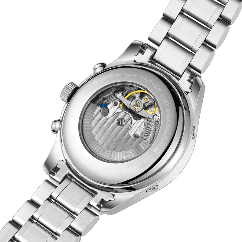 고급 장인 시리즈 비즈니스 남성용 기계식 시계, 스켈레 - Luxury Watch Values 리뷰 및 가격