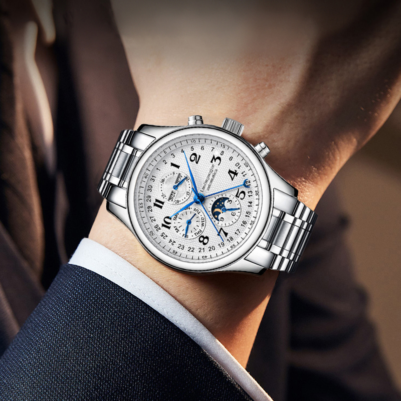 고급 장인 시리즈 비즈니스 남성용 기계식 시계, 스켈레 - Luxury Watch Values 리뷰 및 가격