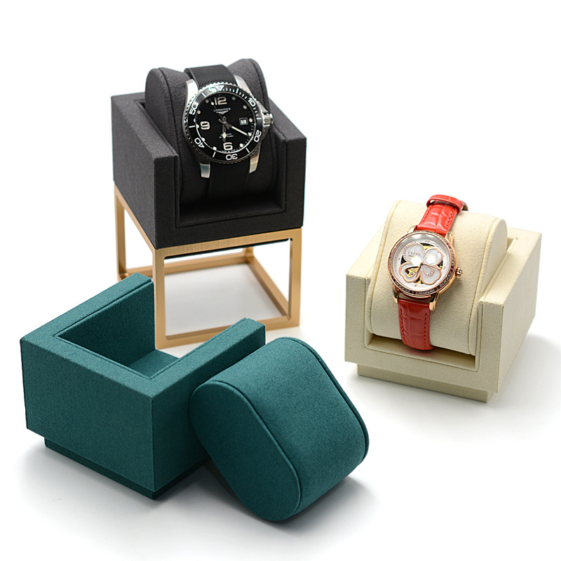 매장 쇼윈도용 전문 시계 진열대, 짙은 녹색 마감의 금 - Luxury Watch Level 리뷰 및 가격