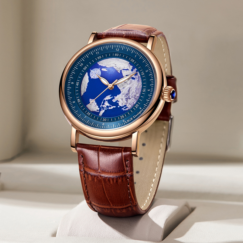 LIGE 2026 새로운 최고급 브랜드 명품 남성 손목 - Luxury Watch Mockup 리뷰 및 가격