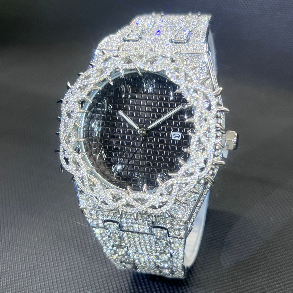 미스폭스 남성용 명품 시계 브랜드 힙합 아이스 아웃 다 - Luxury Watch Sale 리뷰 및 가격